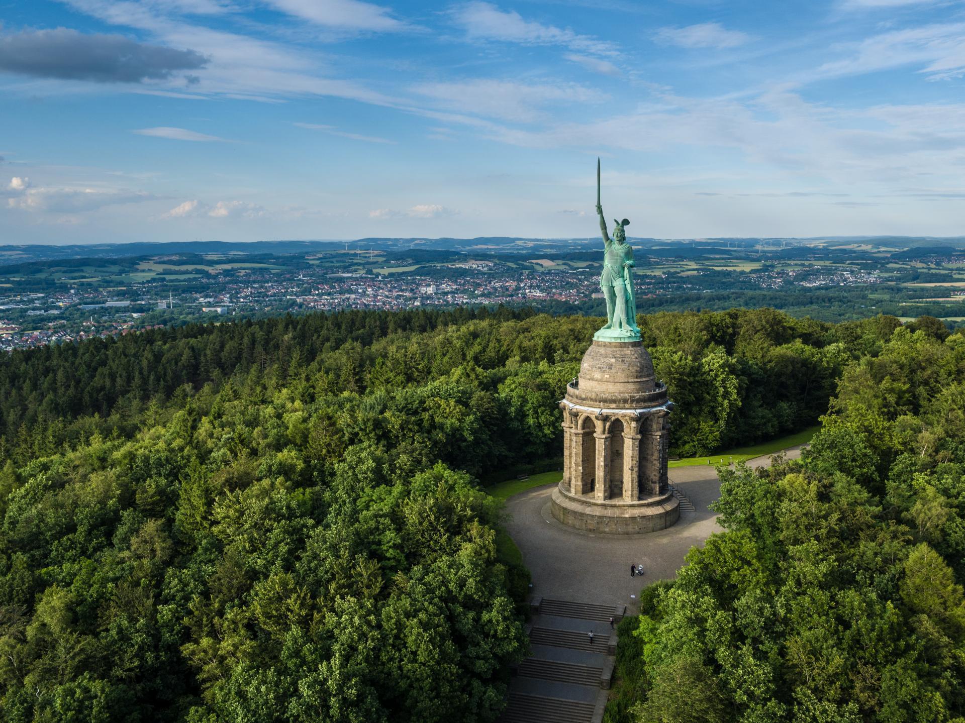 Hermmannsdenkmal im Teutoburger Wald
