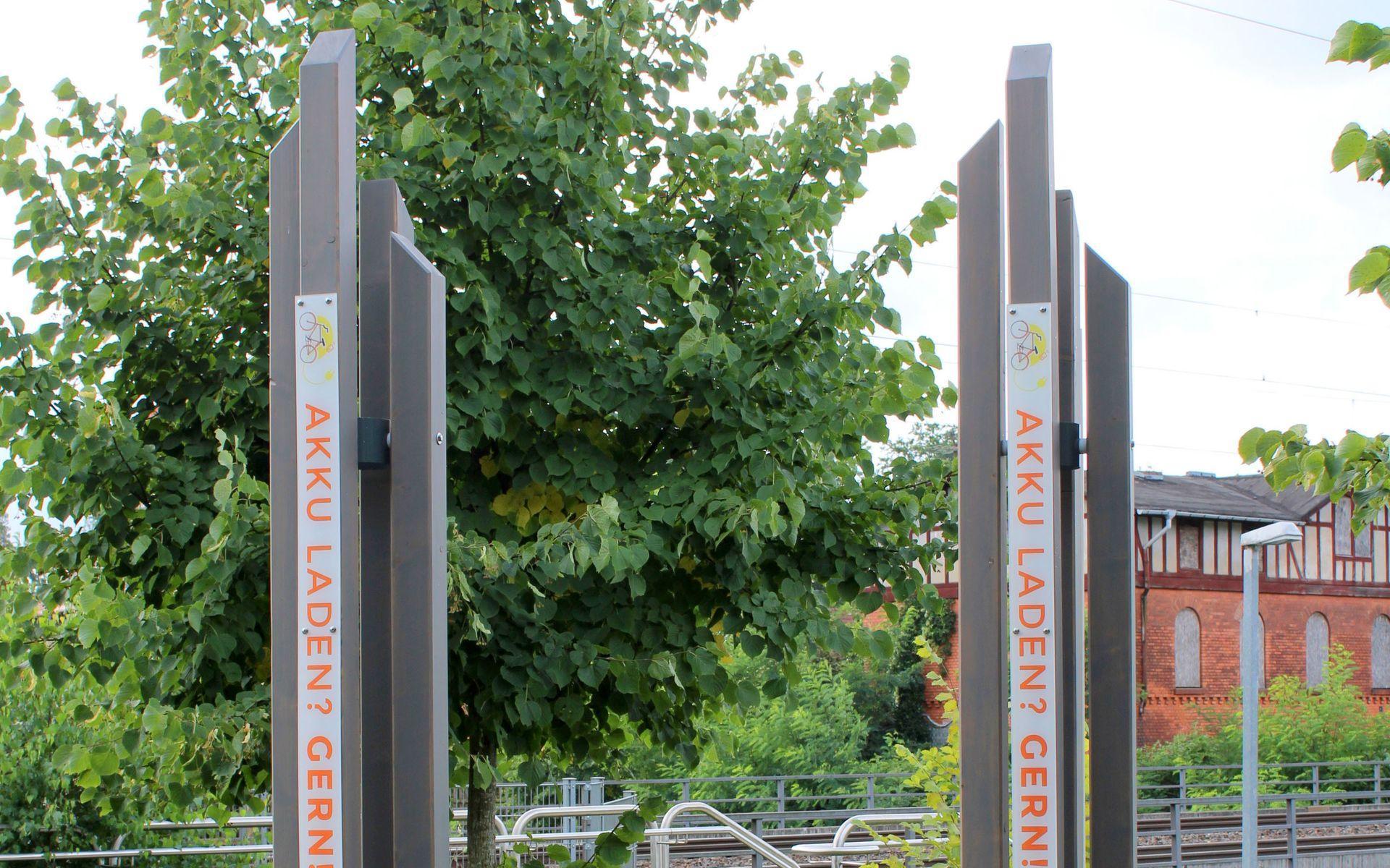 Ladestele am Bahnsteig Richtung Dessau, Beelitz-Heilstätten