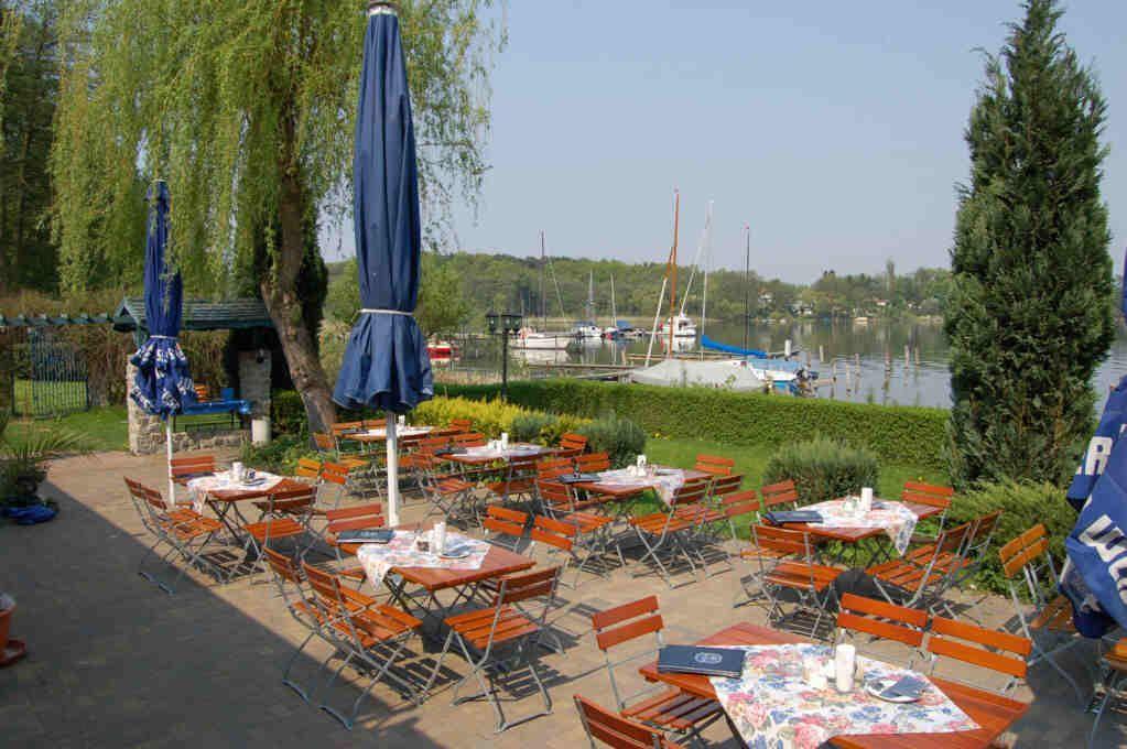 Seeterrasse Restaurant Bootsklause Ferch