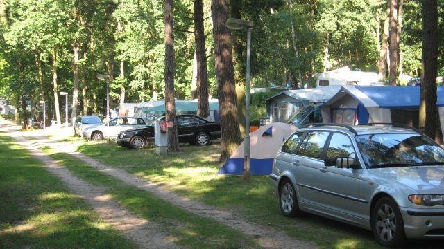 Stellplatz auf der Anlage