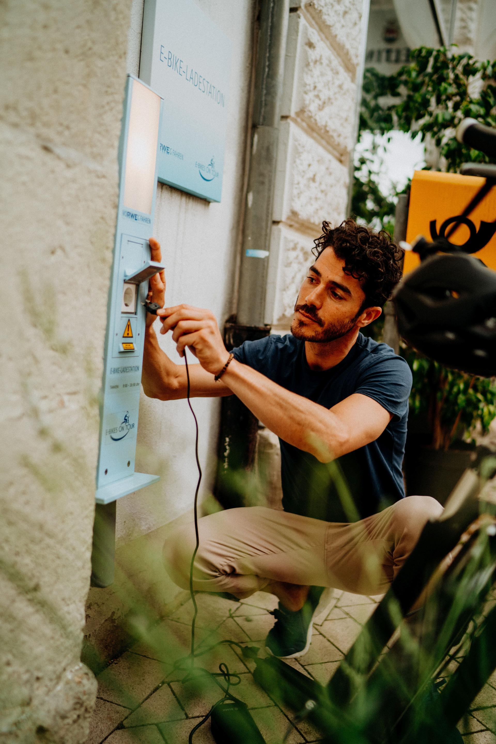 E-Bike Ladestation