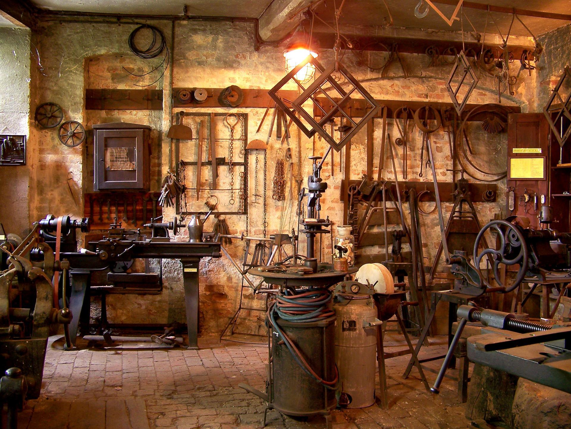 Historische Bauschlosserei und Schmiedewerkstatt in Gräfenhainichen