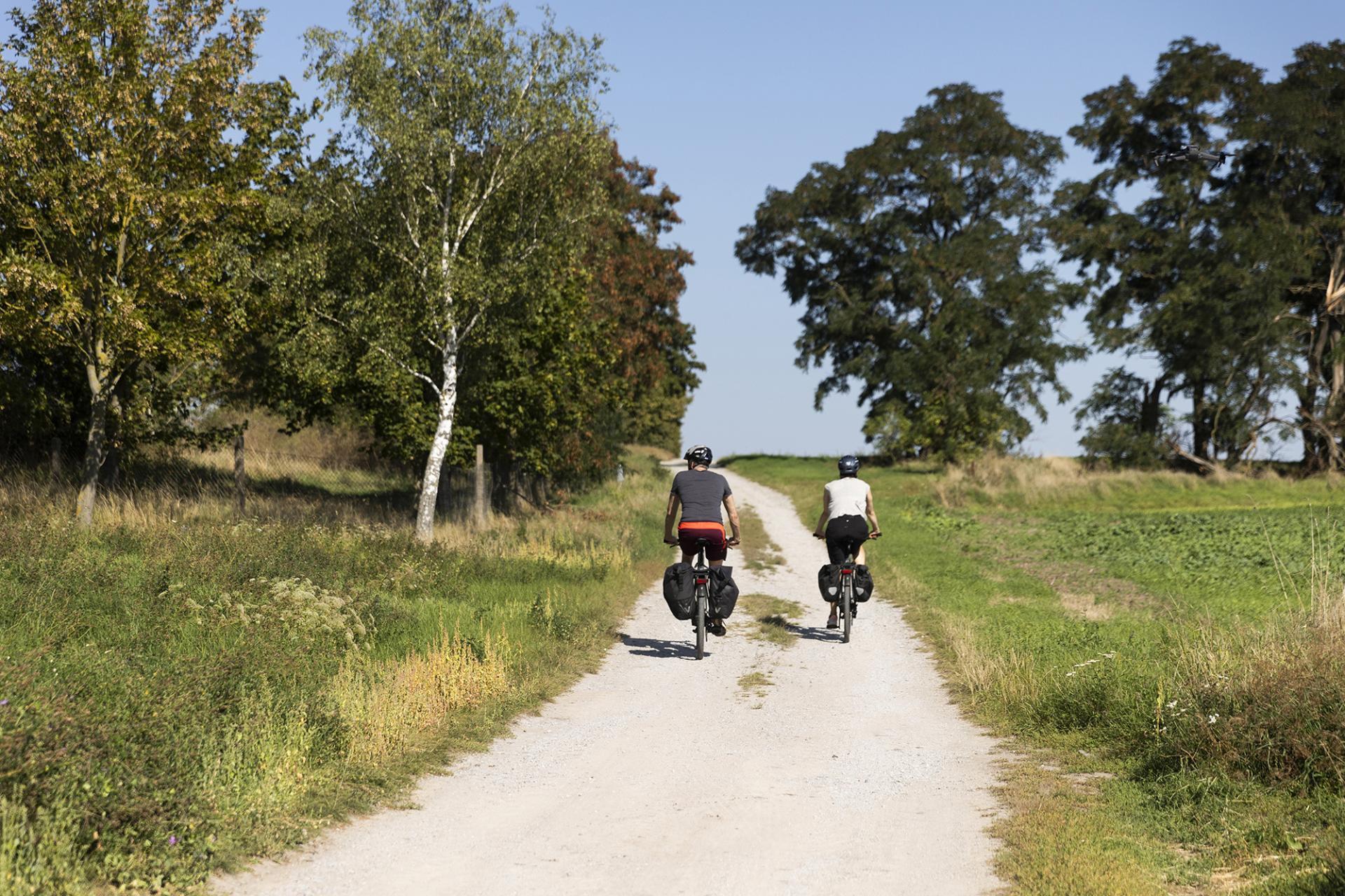 Auf dem Europaradweg R1