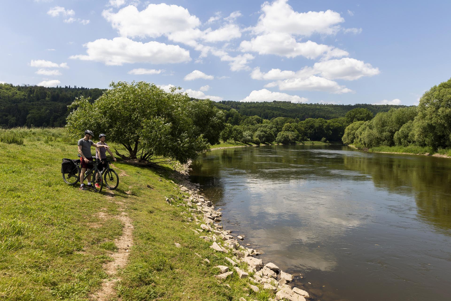 Europaradweg R1 - An der Weser zw. Höxter und Hozminden