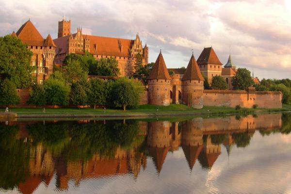 Burg in Polen