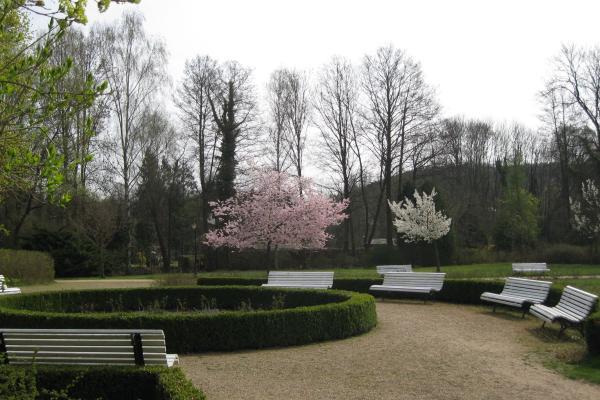Schlosspark im Frühling, Foto: Archiv Kultur- und Tourismusamt Märkische Schweiz