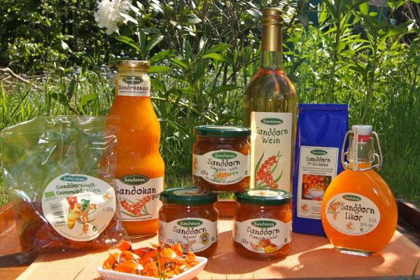 Produkte Sanddorn-Garten Petzow