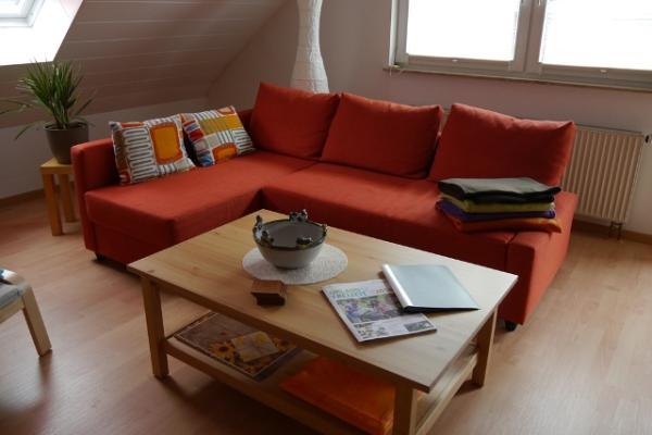 Sitzecke im Wohnzimmer