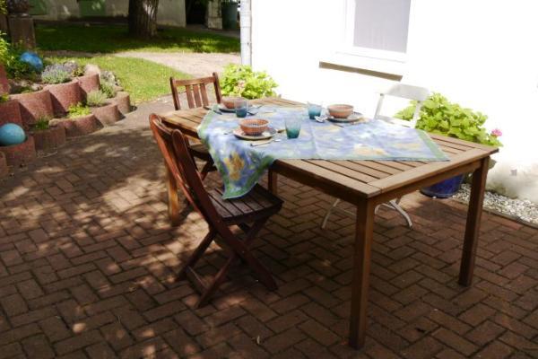 Terrasse Gartenhaus