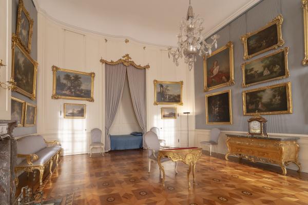 Interior view of Sanssouci Palalce, Foto: André Stiebitz, Lizenz: PMSG/ SPSG