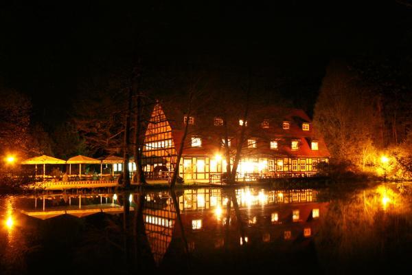 K. Wünsche, Lizenz: Springbach-Mühle Belzig OHG Nachansicht des Hotels
