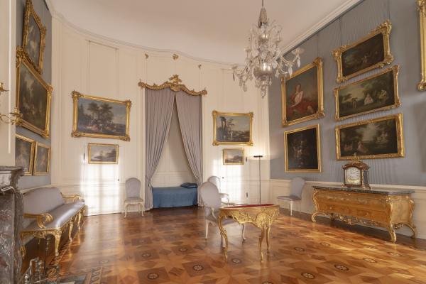 Interior view of Sanssouci Palace, Foto: André Stiebitz, Lizenz: PMSG SPSG
