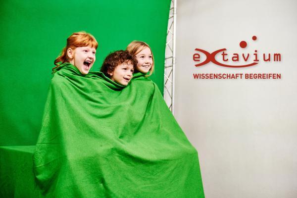 Greenscreen, Foto: Matthias Baumbach, Lizenz: Die Kinderwelt gGmbH