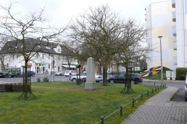 Stadt Erkner Postmeilensäule in Erkner