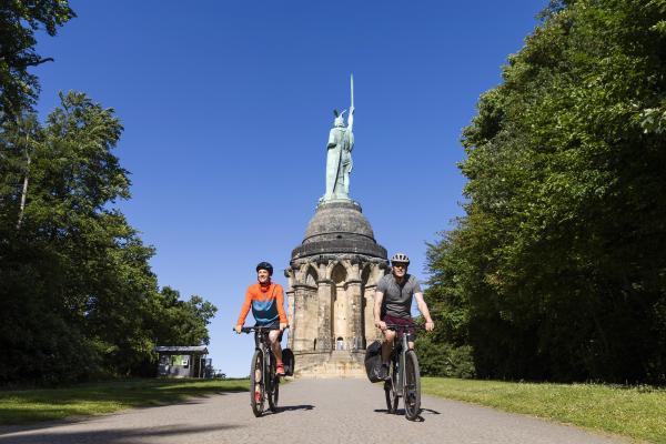 Europaradweg R1_D3 / Thomas Koy Hermannsdenkmal