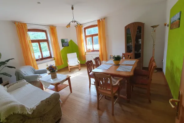 Annette Merk Ferienwohnung 2 Wohnzimmer
