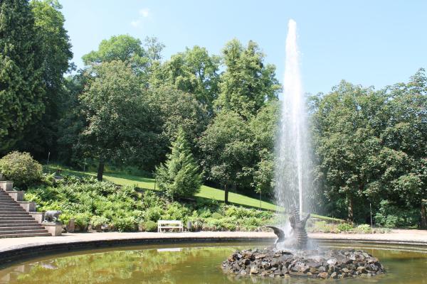 Tourist-Information Ballenstedt Drachenbrunnen im Schlosspark Ballenstedt