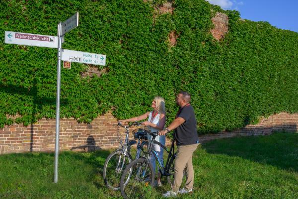 Uwe Weigel Flämingradweg in Polenzko