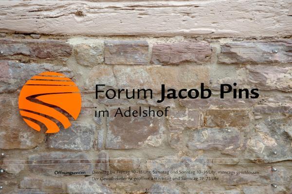 Jacob Pins Gesellschaft Kunstverein Höxter e.V. forum-jacobpins-schild