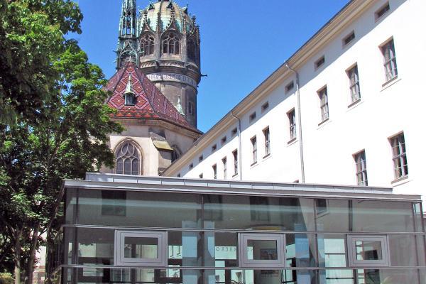 DJH Jugendherberge Jugendherberge Wittenberg, Außenansicht Schlosshof
