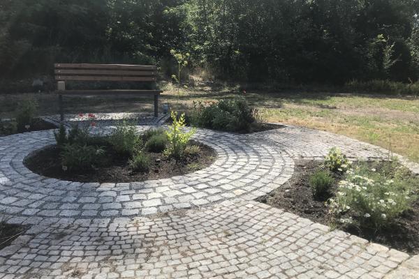 Kräutergarten im Wasser- und Gesundheitspark Aken 