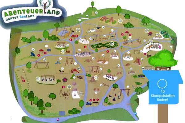 Lageplan Abenteuerland