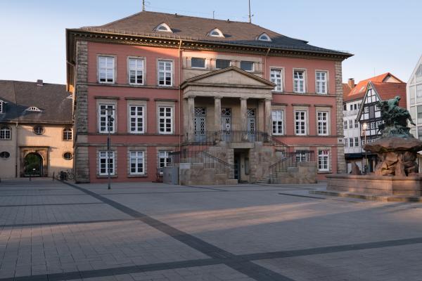 Teutoburger Wald / Detmold / B. Fromberger Rathaus Detmold