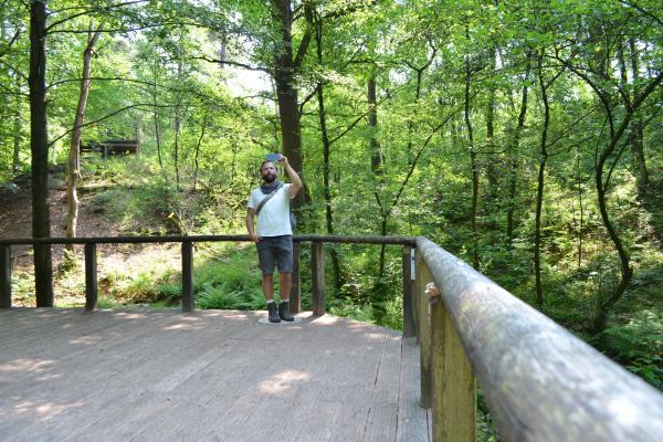 Teutoburger_Wald_Stadt_Schloss_Holte-Stukenbrock, Stadt Schloß Holte-Stukenbrock Selfie Point an der Emsquelle in Schloß Holte-Stukenbrock