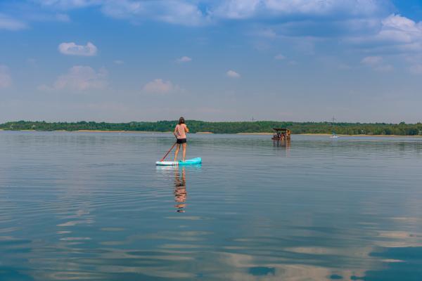 Uwe Weigel Wassersport auf dem Gröberner See